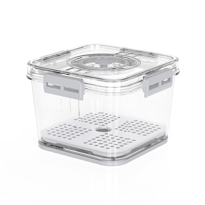 Orgwiser kicsi műanyag látható egymásra rakható időzített tárolóedény