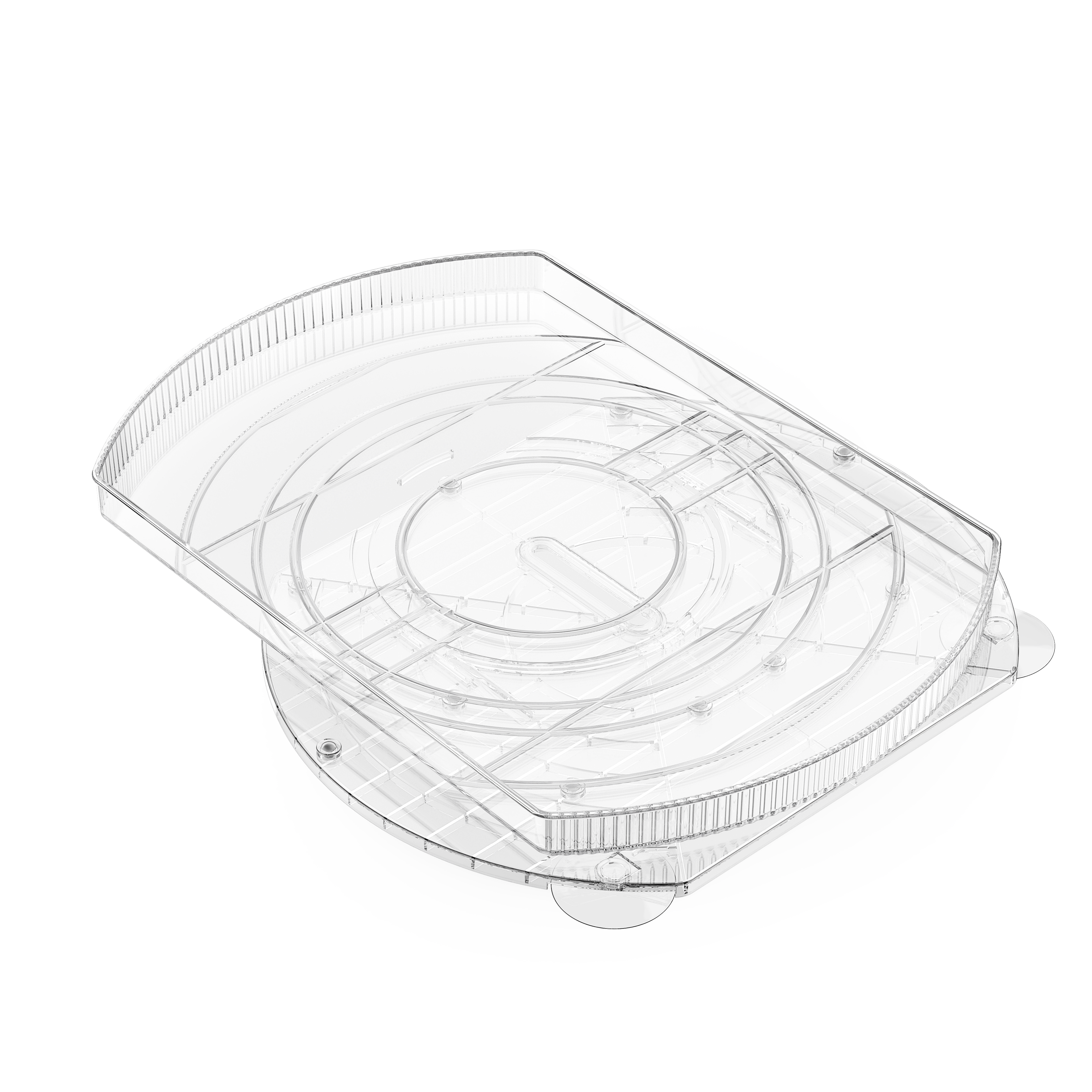 Hűtőszekrény ovális lemezjátszó